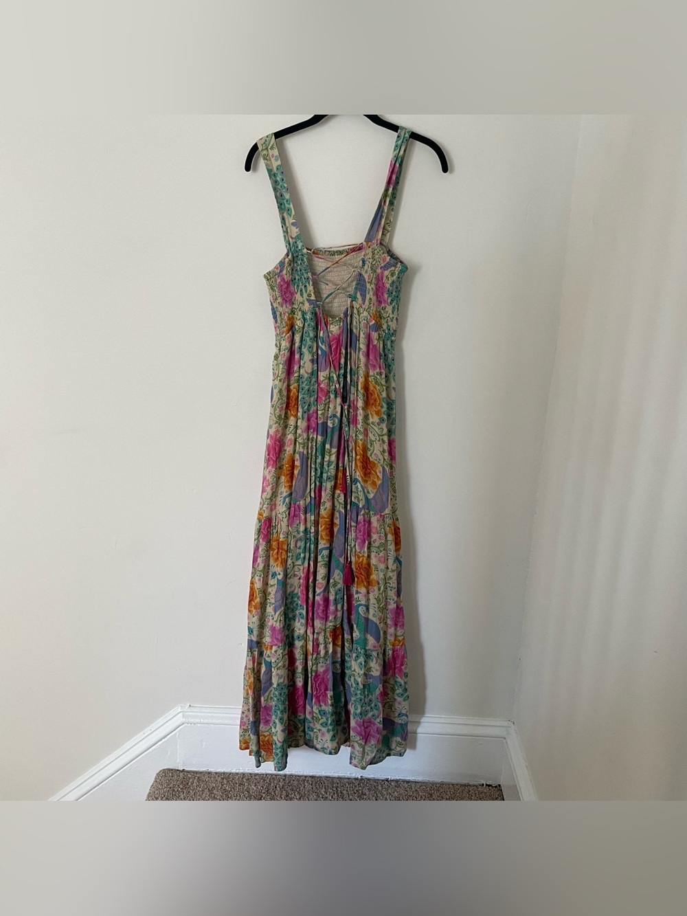 SPELL Bohme Strappy Maxi Dress in Spring medium $282 - Picture 5 of 7
